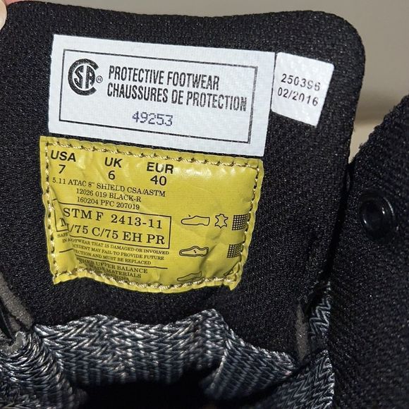 5.11 TACTICAL Protection Boots - Picture 6 of 13